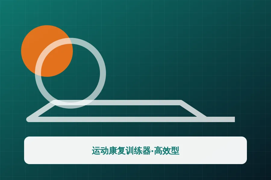 运动康复训练器·高效型应用示意图